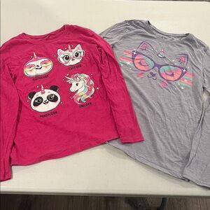 2 Girls Children’s Place Shirts